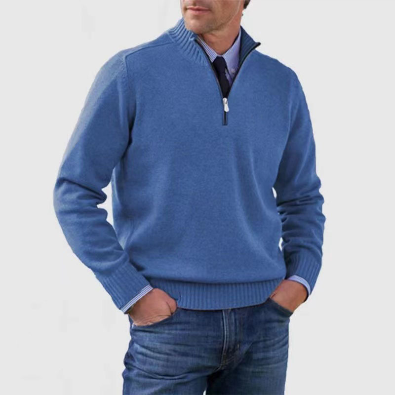 Reno – Half-zip Trui Heren Warme Regular Fit Stijlvol
