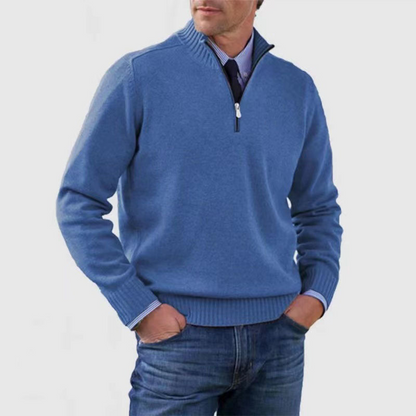 Reno – Half-zip Trui Heren Warme Regular Fit Stijlvol
