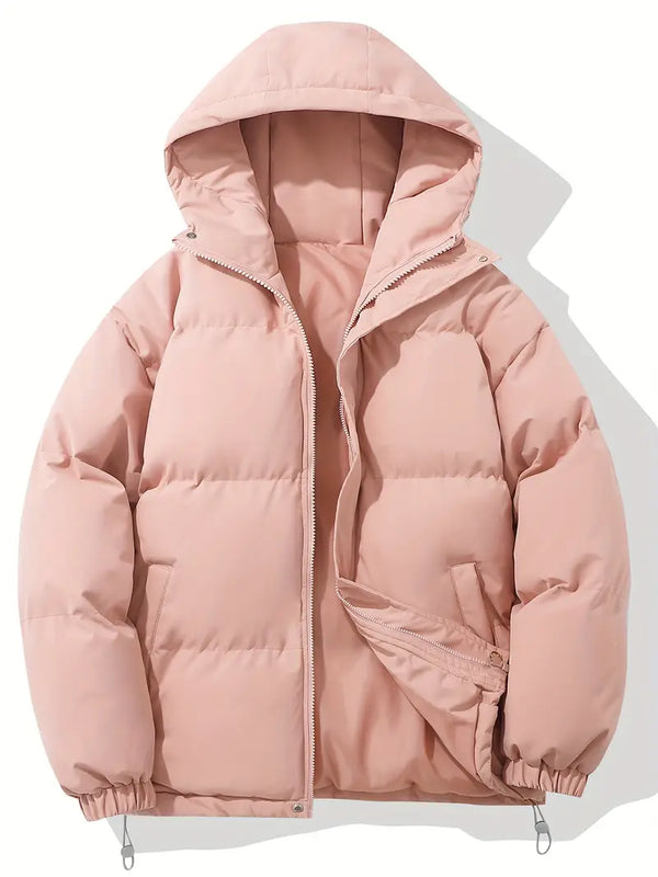 Liora – Pufferjas Dames Lang Warm Met Capuchon