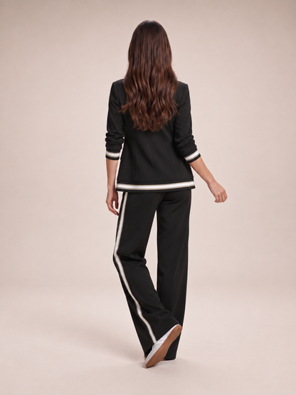 Dames Broekpak met Blazer en Wijde Broek