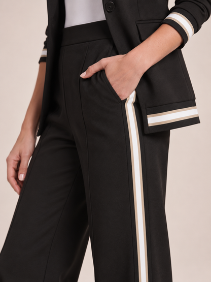 Dames Broekpak met Blazer en Wijde Broek