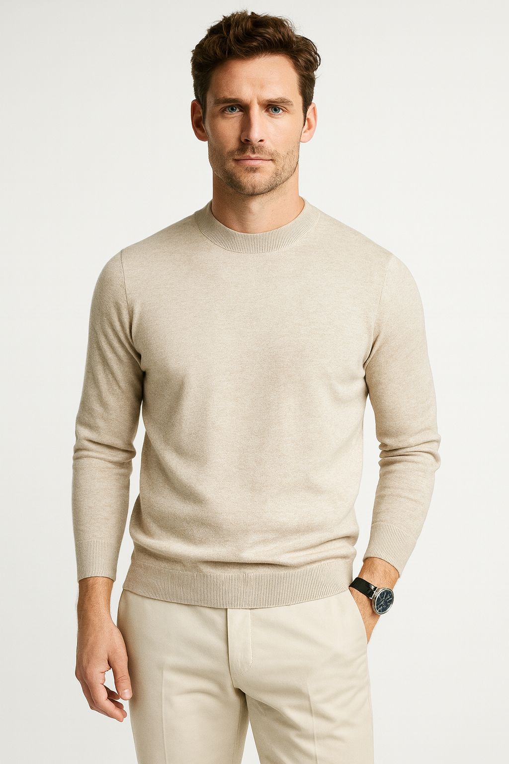 Heren Trui – Zachte Pullover Casual Elegant