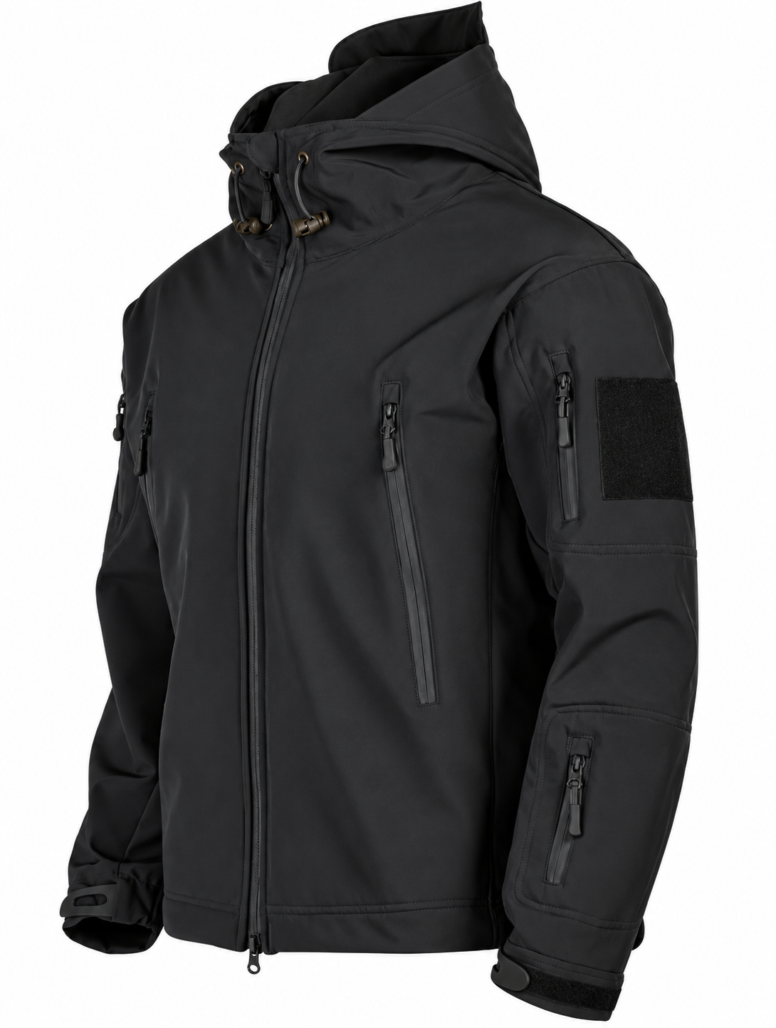 Heren Winddichte Outdoor Jas met Fleecevoering