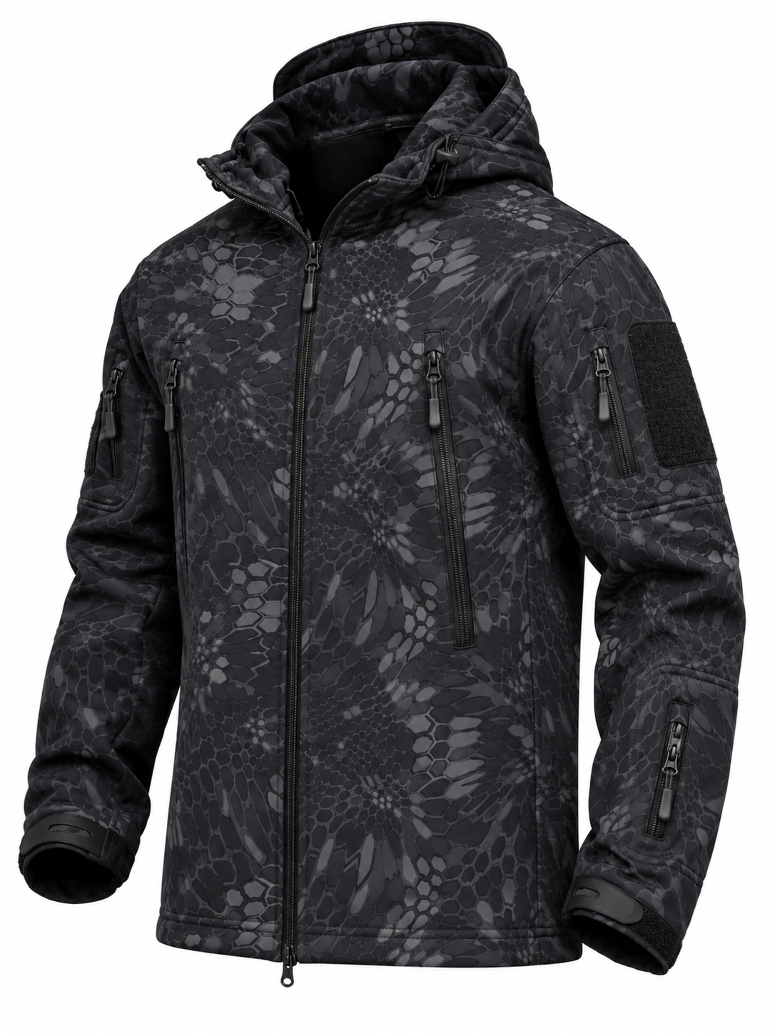 Heren Winddichte Outdoor Jas met Fleecevoering