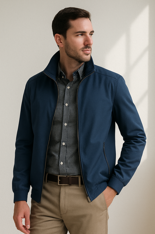 Elian – Heren Tussenjas Winddicht Lichtgewicht Casual