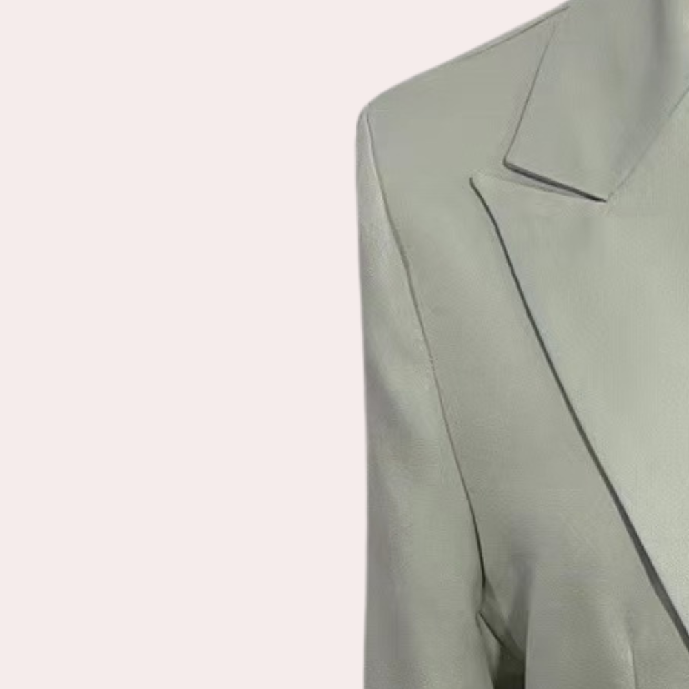 Dames Blazer Set – Net Pak Met Reverskraag & Comfortabele Pasvorm
