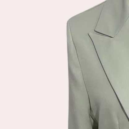 Dames Blazer Set – Net Pak Met Reverskraag & Comfortabele Pasvorm