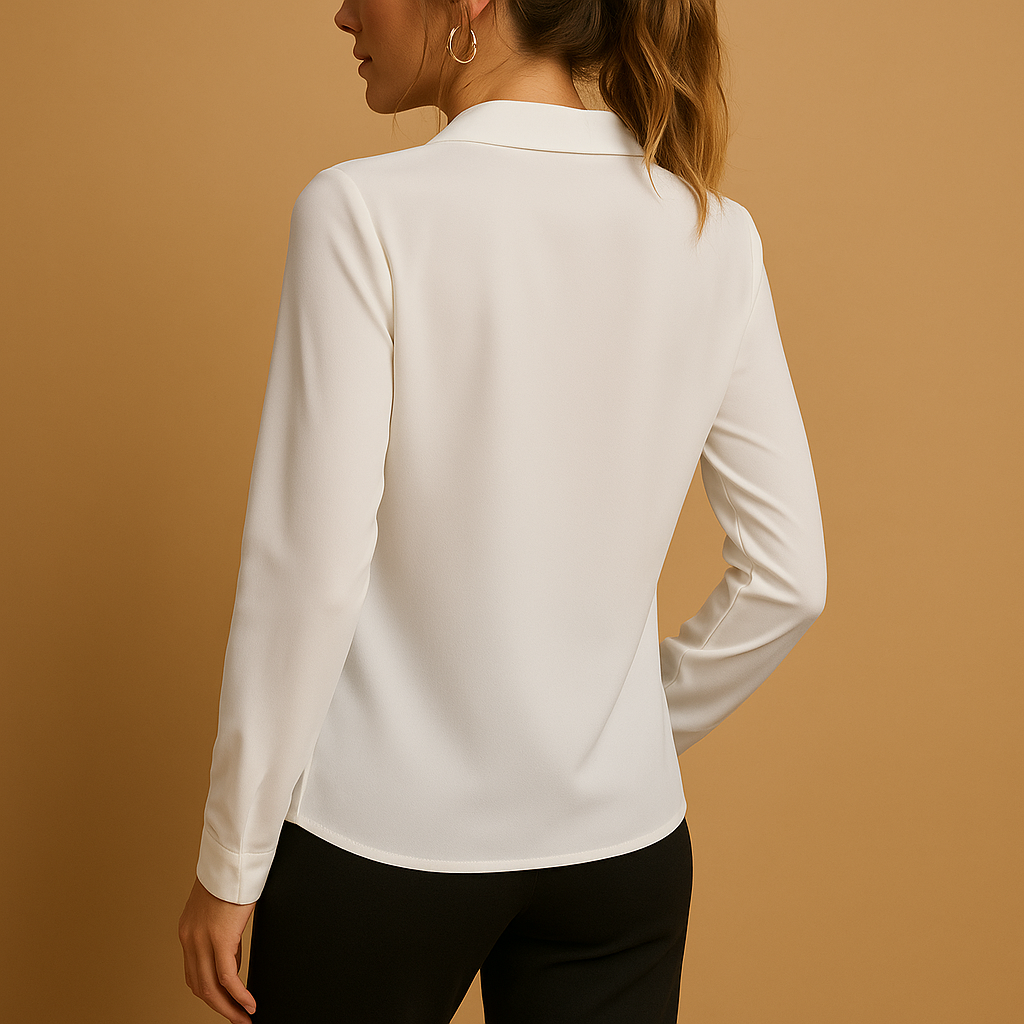 Dames Blouse Lange Mouw Elegante Blouse Casual Dames Shirt