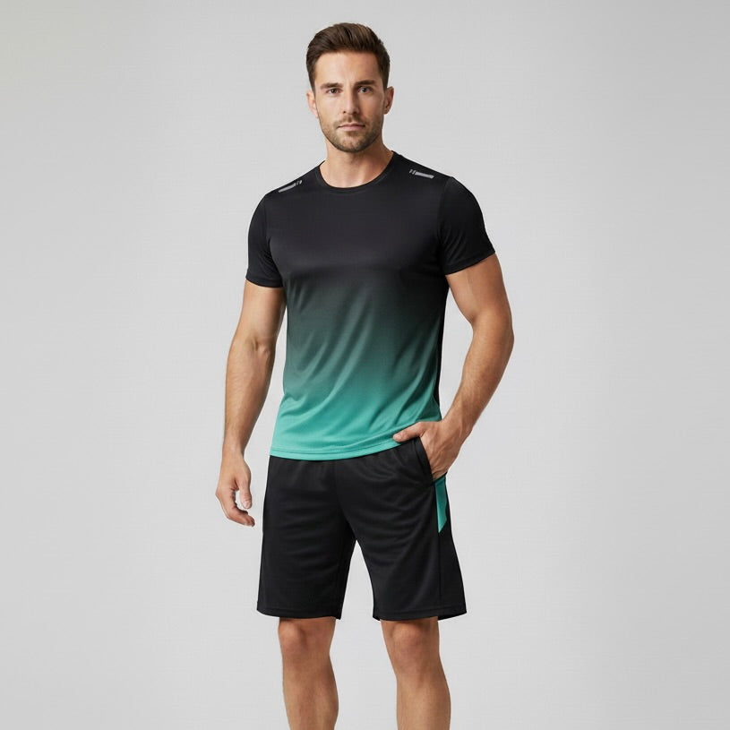 Heren Sportset – T-Shirt & Shorts Activewear