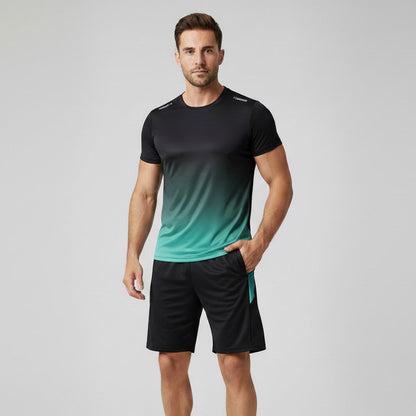 Heren Sportset – T-Shirt & Shorts Activewear