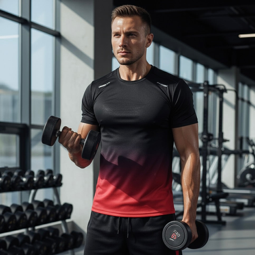 Heren Sportset – T-Shirt & Shorts Activewear