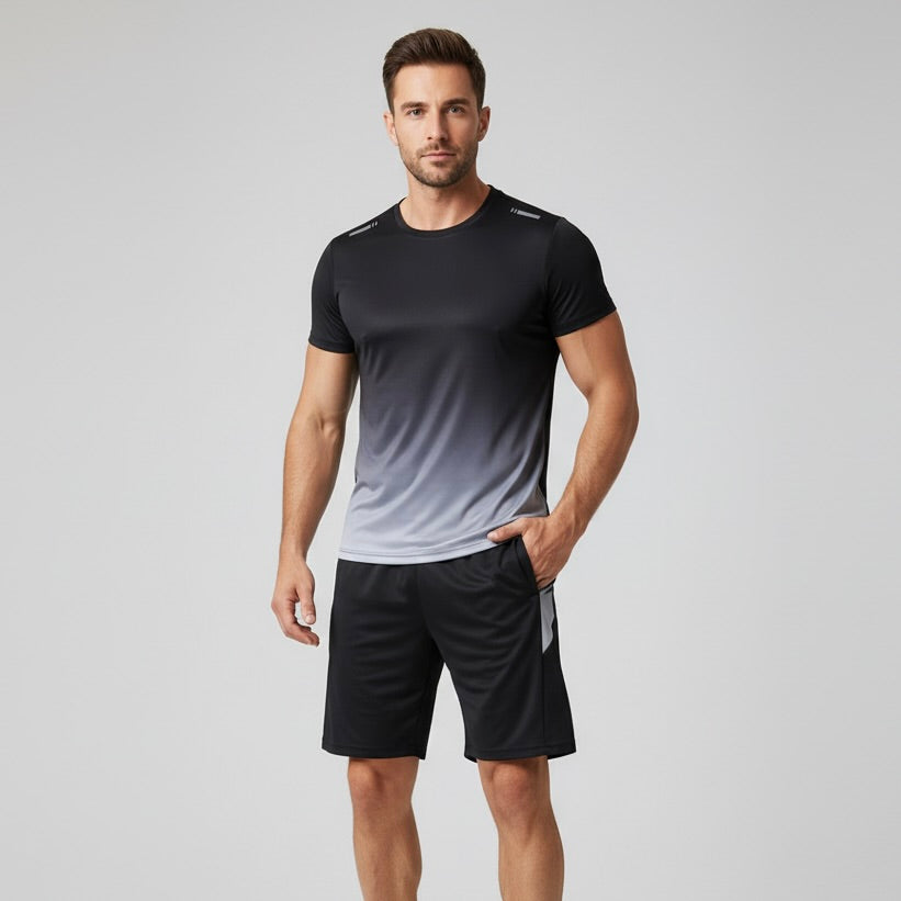 Heren Sportset – T-Shirt & Shorts Activewear