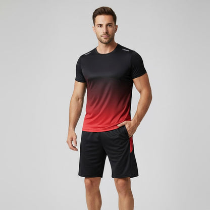 Heren Sportset – T-Shirt & Shorts Activewear