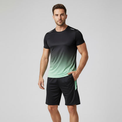 Heren Sportset – T-Shirt & Shorts Activewear