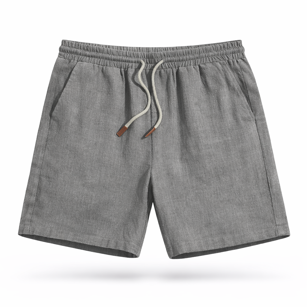 Linnen Shorts - Elastische Taille met Trekkoord