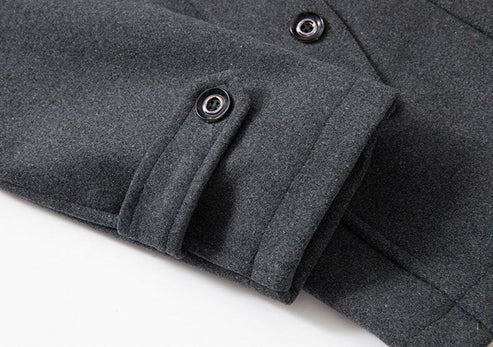 Thorne – Heren Winterjas Lang Met Luxe Afwerking en Tijdloze Uitstraling