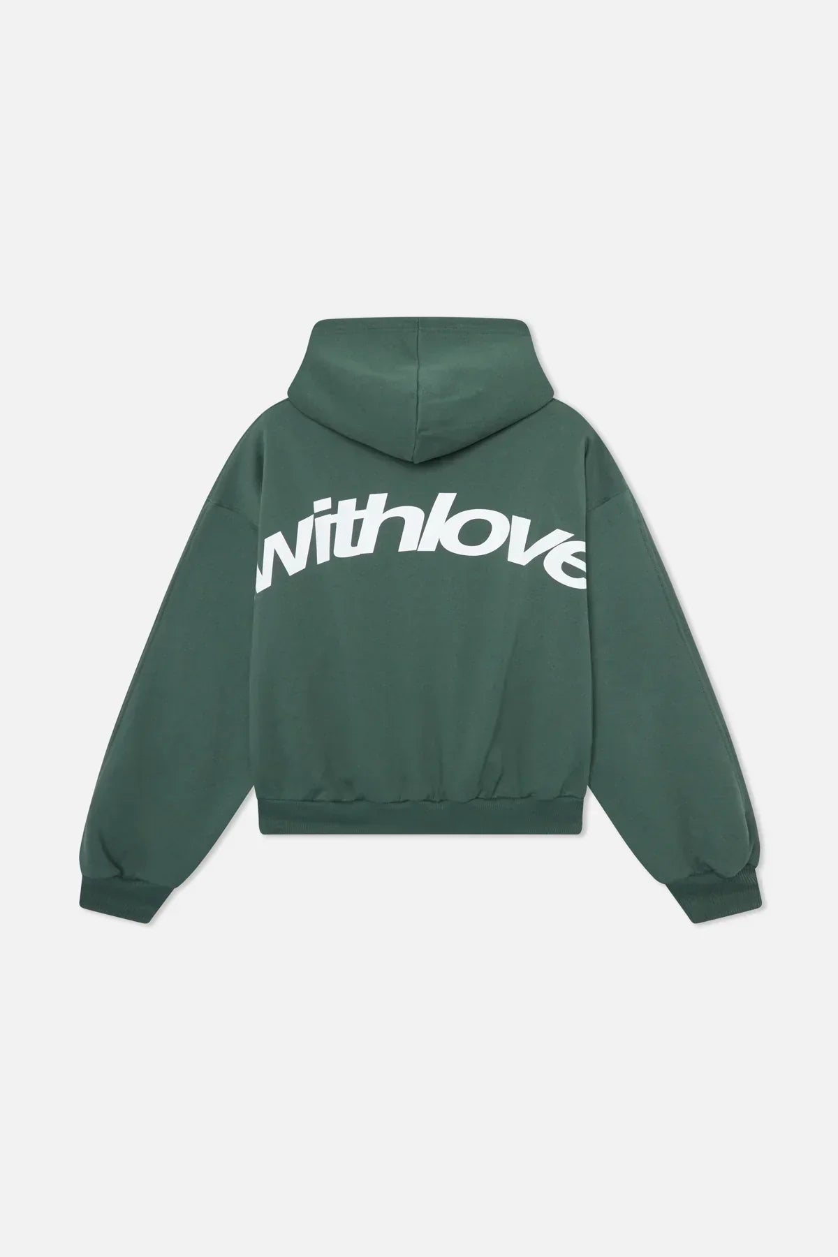 Dames Oversized Hoodie met Capuchon en Rugprint - Sweater met Koord
