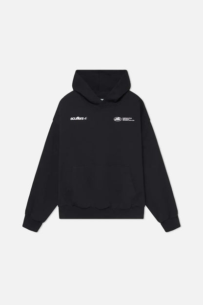 Dames Oversized Hoodie met Capuchon en Rugprint - Sweater met Koord