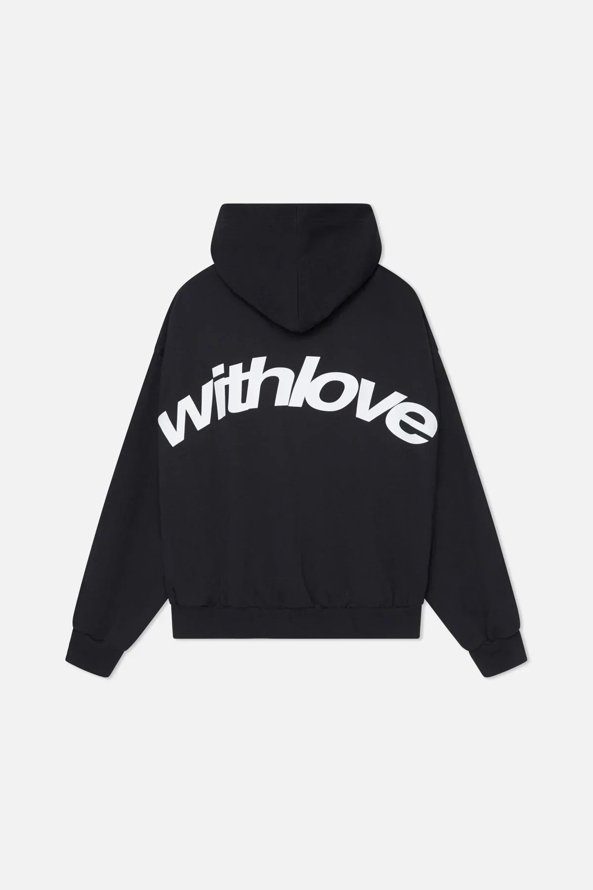 Dames Oversized Hoodie met Capuchon en Rugprint - Sweater met Koord
