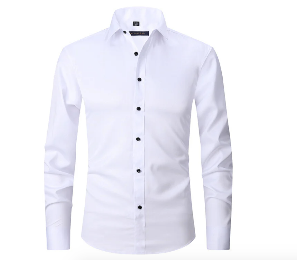 Heren Stretch Overhemd – Slim Fit Comfortabel
