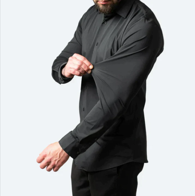 Heren Stretch Overhemd – Slim Fit Comfortabel