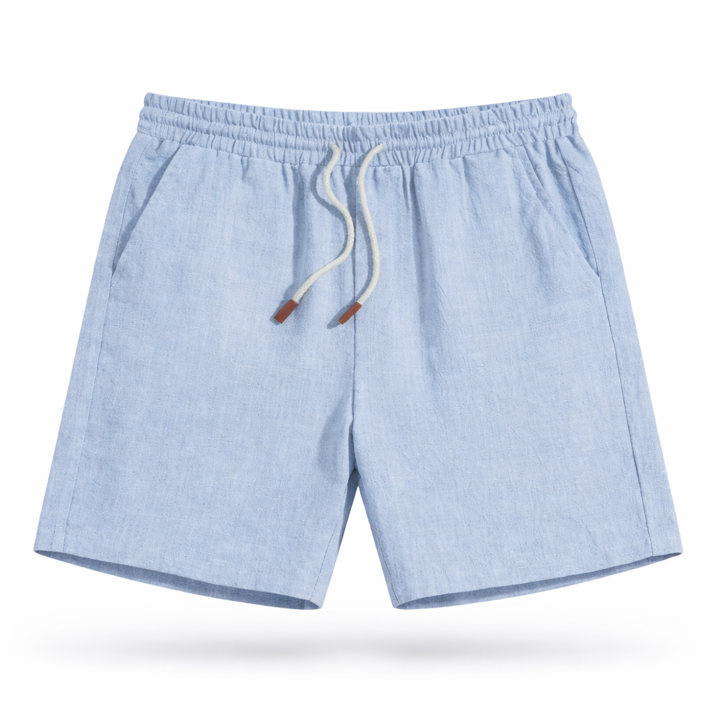 Linnen Shorts - Elastische Taille met Trekkoord