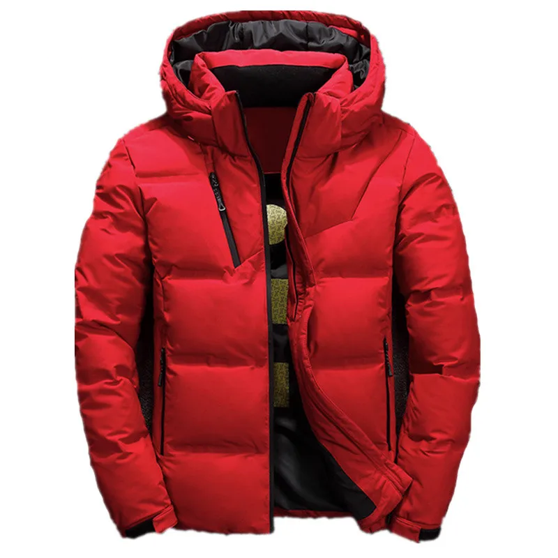 Zavien – Heren Ski-Jas Slim Fit Met Capuchon en Warme Vulling Voor Winter & Wintersport