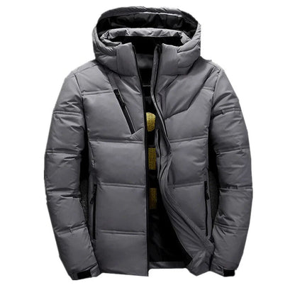 Zavien – Heren Ski-Jas Slim Fit Met Capuchon en Warme Vulling Voor Winter & Wintersport