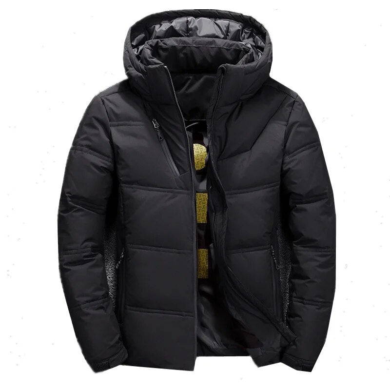 Zavien – Heren Ski-Jas Slim Fit Met Capuchon en Warme Vulling Voor Winter & Wintersport