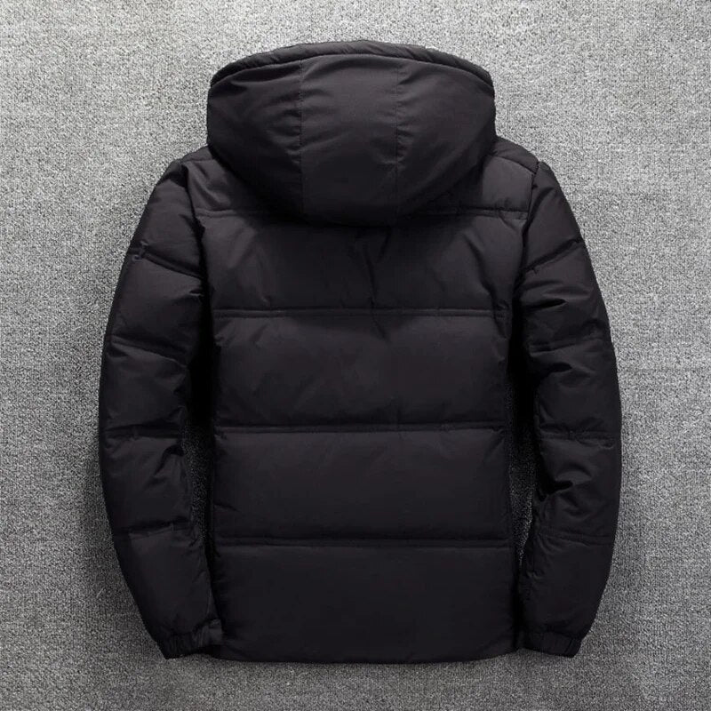Zavien – Heren Ski-Jas Slim Fit Met Capuchon en Warme Vulling Voor Winter & Wintersport
