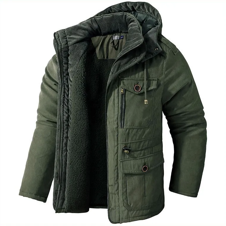 Daro – Heren Winterjas Warm Waterdicht Gevoerd Stijlvol