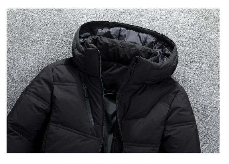 Zavien – Heren Ski-Jas Slim Fit Met Capuchon en Warme Vulling Voor Winter & Wintersport