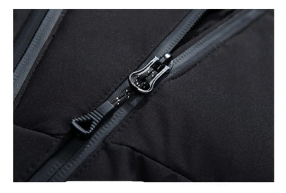 Zavien – Heren Ski-Jas Slim Fit Met Capuchon en Warme Vulling Voor Winter & Wintersport