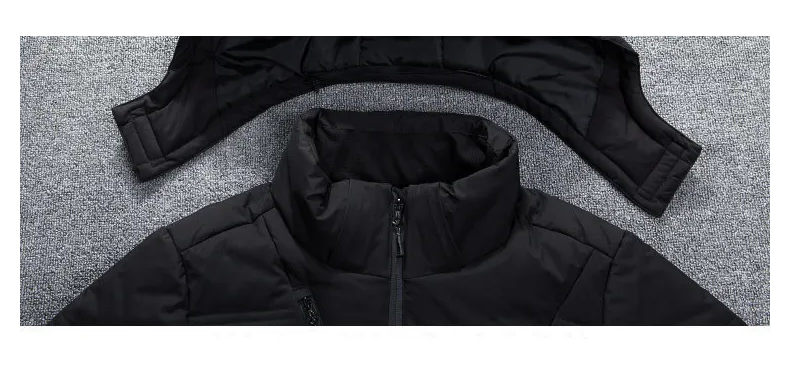 Zavien – Heren Ski-Jas Slim Fit Met Capuchon en Warme Vulling Voor Winter & Wintersport
