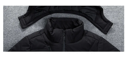 Zavien – Heren Ski-Jas Slim Fit Met Capuchon en Warme Vulling Voor Winter & Wintersport