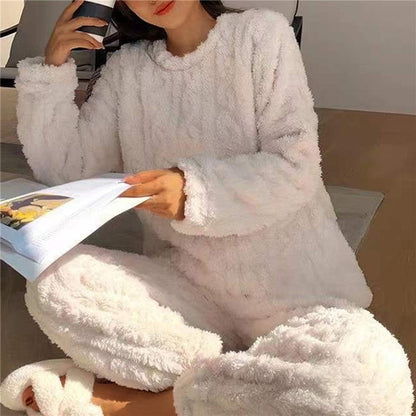 Dames Pyjama Set Winter – Warm Comfortabel Thuis