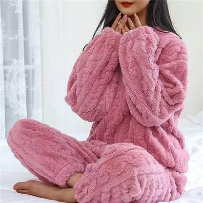Dames Pyjama Set Winter – Warm Comfortabel Thuis