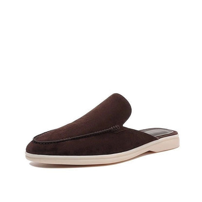 Instap Loafer met Open Hiel - Mule Model