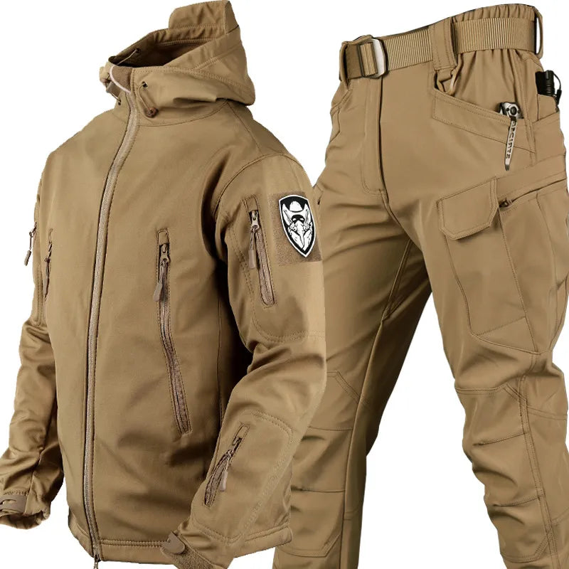 Dario – Outdoorjas Outdoorbroek Heren Waterafstotend Winddicht Ademend