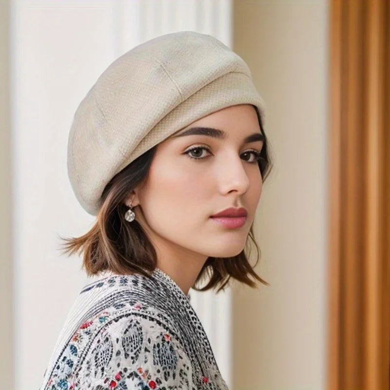 Dames Baret – Zachte Elegante Wintermuts