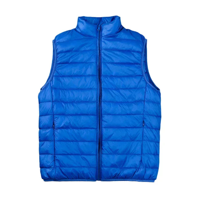 Heren Bodywarmer Gewatteerd Gilet met Rits Casual Heren
