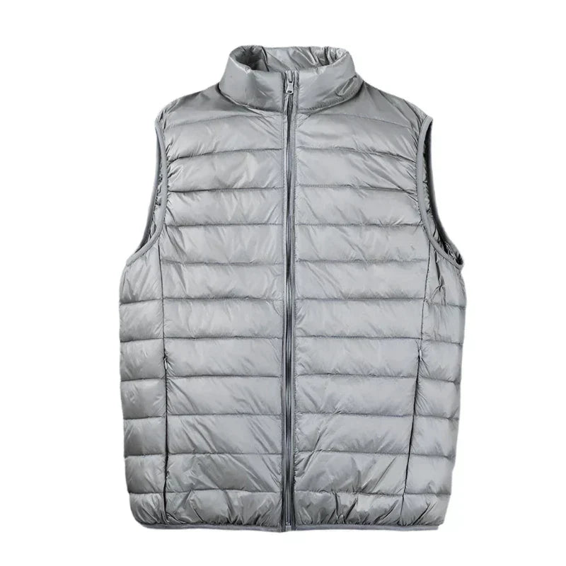 Heren Bodywarmer Gewatteerd Gilet met Rits Casual Heren