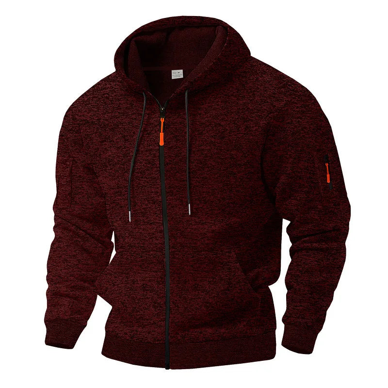 Heren Fleece Vest – Warm Comfortabel Fleece Vest Met Rits