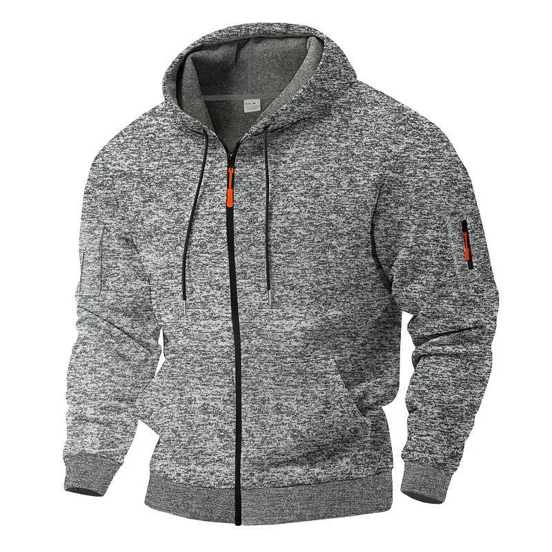 Heren Fleece Vest – Warm Comfortabel Fleece Vest Met Rits