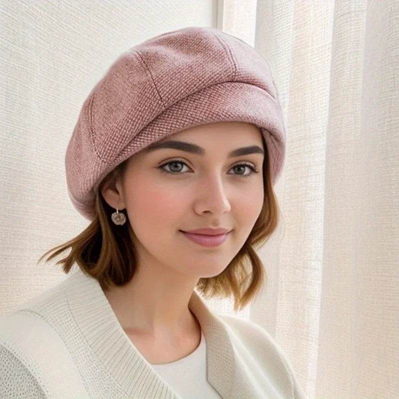 Dames Baret – Zachte Elegante Wintermuts