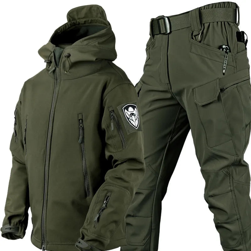 Dario – Outdoorjas Outdoorbroek Heren Waterafstotend Winddicht Ademend