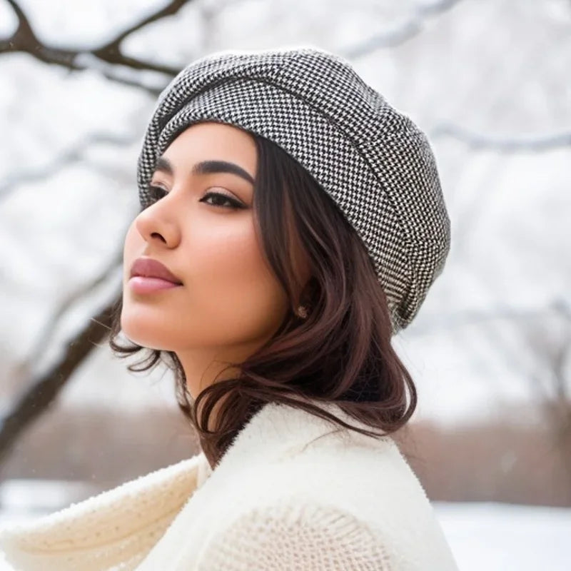 Dames Baret – Zachte Elegante Wintermuts