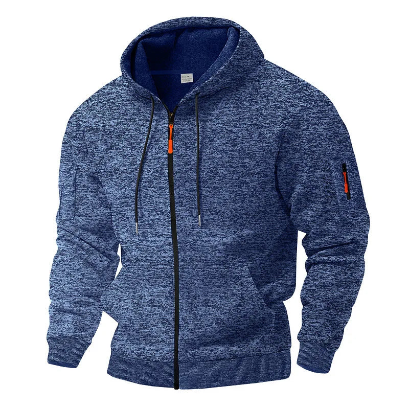 Heren Fleece Vest – Warm Comfortabel Fleece Vest Met Rits