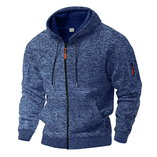Heren Fleece Vest – Warm Comfortabel Fleece Vest Met Rits