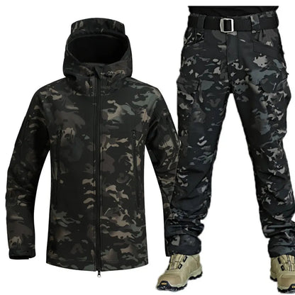 Dario – Outdoorjas Outdoorbroek Heren Waterafstotend Winddicht Ademend